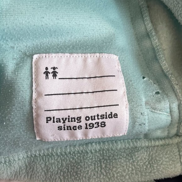 Columbia fleece jacket two-tone blue child small 7/8 unisex - Picture 8 of 9